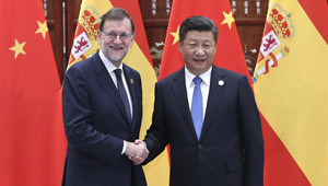 Xi Jinping trifft spanischen Premierminister in Hangzhou
