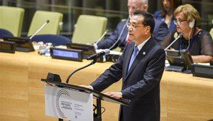 Chinesischer Ministerpräsident nimmt an UN-Generalversammlung in New York teil