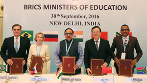 4. Treffen der BRICS-Bildungsminister in Neu-Delhi abgehalten