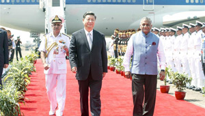 Xi Jinping trifft in Goa ein