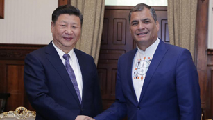 Xi hält Gespräche mit dem ecuadorianischen Präsidenten in Quito