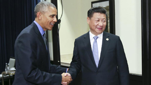 Xi Jinping trifft Barack Obama in Peru