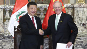 Xi Jinping führt Gespräche mit peruanischem Präsidenten in Lima