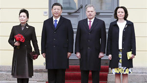 Xi Jinping führt mit finnischem Präsidenten in Helsinki Gespräche