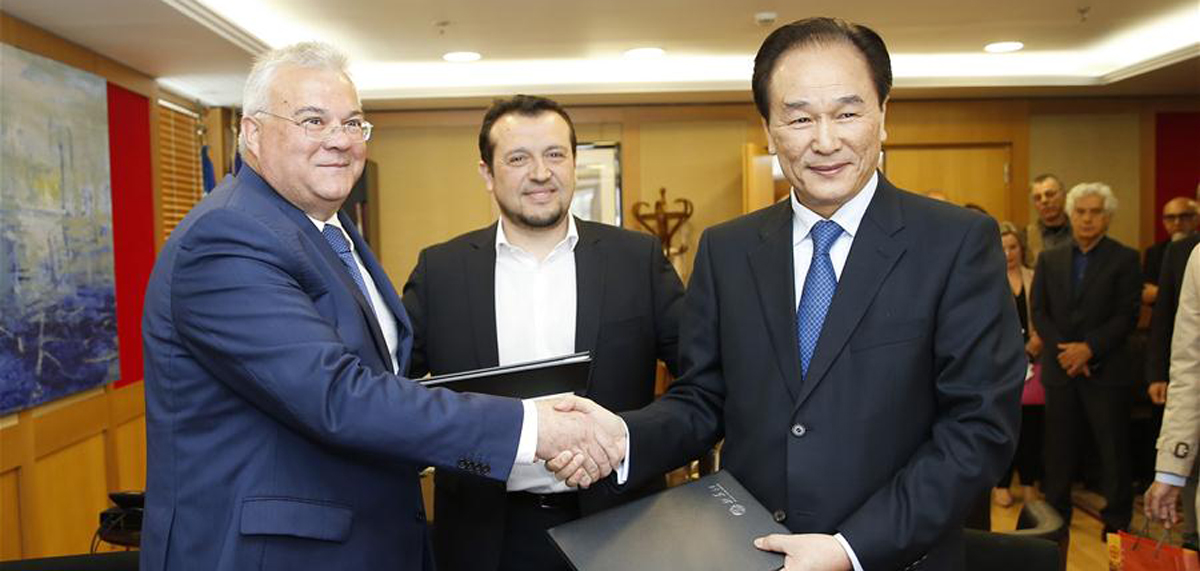 Nachrichtenagentur Xinhua unterzeichnet neue Kooperationsvereinbarung mit der Mazedonischen Presseagentur Griechenlands