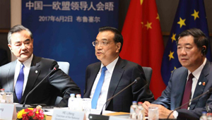 Li sagt, China ist glücklich, ein vereintes, offenes und blühendes Europa zu sehen
