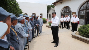 Staatspräsident Xi Jinping inspiziert Shanxi