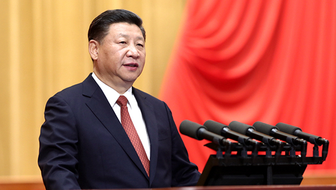 Xi Jinping hält bei Festversammlung zur Feier des 90. Gründungsjubiläums der VBA eine Rede