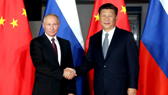 Xi Jinping trifft russischen Präsidenten Putin in Xiamen