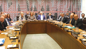 Sechs Weltmächte nehmen an Sitzung über Atomabkommen mit dem Iran teil