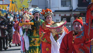 Frühlingsfestfeierlichkeiten in Zhejiang abgehalten