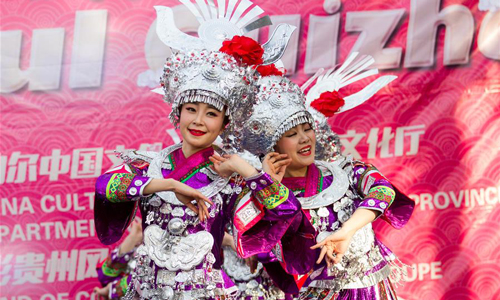 "Buntes Guizhou" in Nepal zum chinesischen Mond-Neujahr veranstaltet