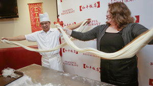 Ein Workshop für chinesische Küche in Vancouver veranstaltet