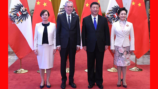 China Focus: China, Österreich vereinbaren Aufbau freundschaftlich strategischer Partnerschaft
