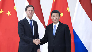 Xi Jinping trifft niederländischen Premierminister in Boao