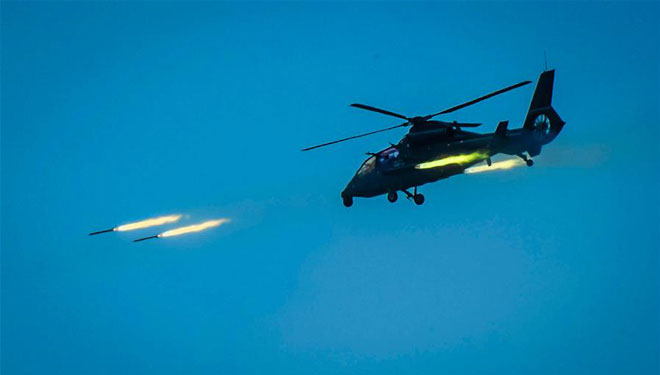 Lufteinheit der VBA führt Live-Feuerübung vor Chinas Südostküste durch