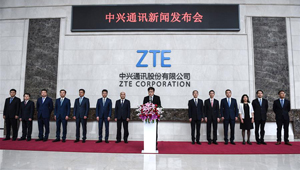 ZTE hält Pressekonferenz in Shenzhen ab