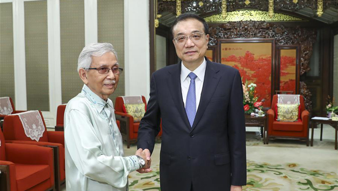 Li Keqiang trifft Sondergesandten des malaysischen Premierministers in Beijing