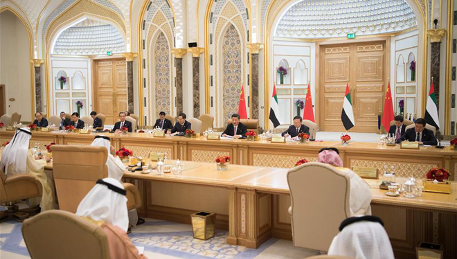 China, Vereinigte Arabische Emirate vereinbaren, die Beziehungen zu einer umfassenden strategischen Partnerschaft zu stärken