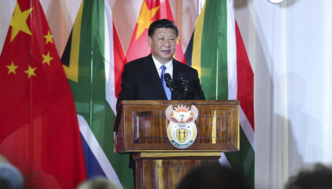 Xi ruft China, Südafrika auf, weiterhin nach engeren Beziehungen zu streben