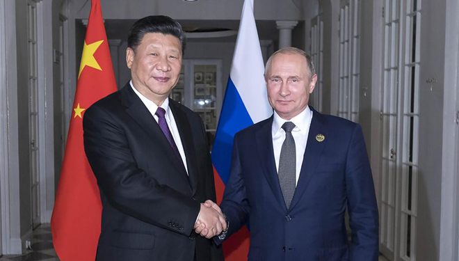 Xi Jinping trifft Putin in Johannesburg