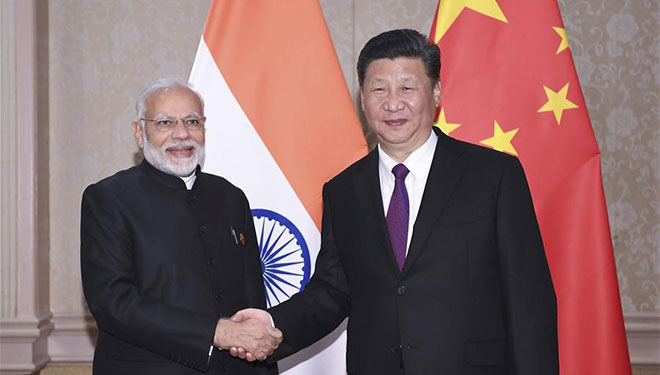 Xi Jinping trifft indischen Premierminister in Johannesburg