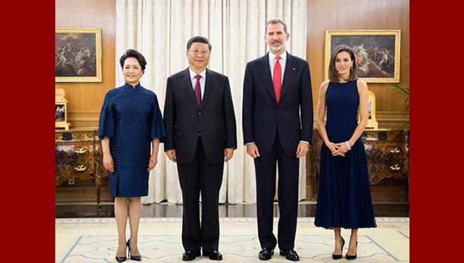 Xi trifft spanischen König, um Freundschaft zu festigen, Kooperation zu verbessern