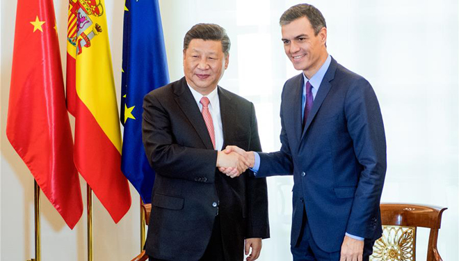 China, Spanien vereinbaren Beziehungen zu verbessern während Xis Besuchs