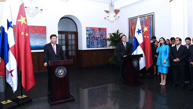 Xi fordert mehr Unternehmens-
zusammenarbeit mit Panama