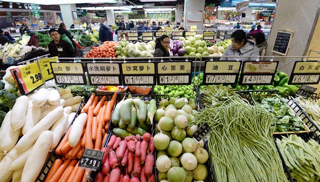 Chinas VPI steigt im November um 2,2%