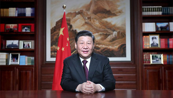 Staatspräsident Xi hält Neujahrsansprache