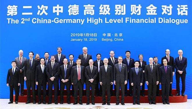 Zweiter hochrangiger Finanzdialog zwsichen China und Deutschland in Beijing abgehalten