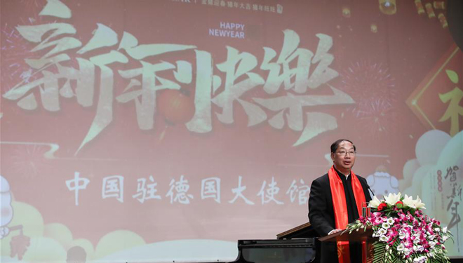 Chinesische Botschaft in Deutschland hält Empfang für Frühlingsfest in Berlin ab