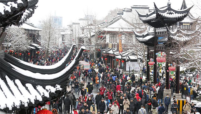 Umsatz des Inlandstourismus erreicht während Frühlingsfest-Feiertage 513,9 Milliarden Yuan