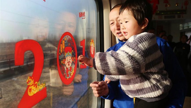China meldet über 60 Millionen Bahnfahrten bis Feiertagsende
