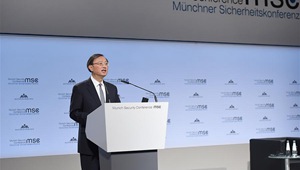 Yang Jiechi hält Rede auf 55. Münchner Sicherheitskonferenz