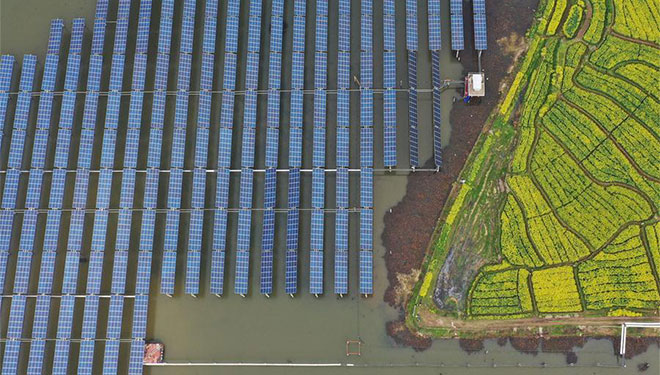 Photovoltaik-Kraftwerke zur Armutsbekämpfung in Hengyang errichtet