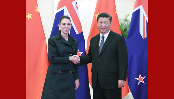 China, Neuseeland vereinbaren Vertiefung einer umfassenden strategischen Partnerschaft
