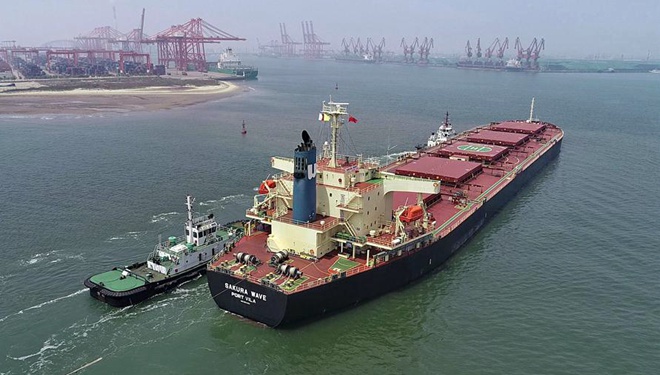 Durchsatz des Tangshan-Hafens erreicht von Januar bis Mai 265 Millionen Tonnen