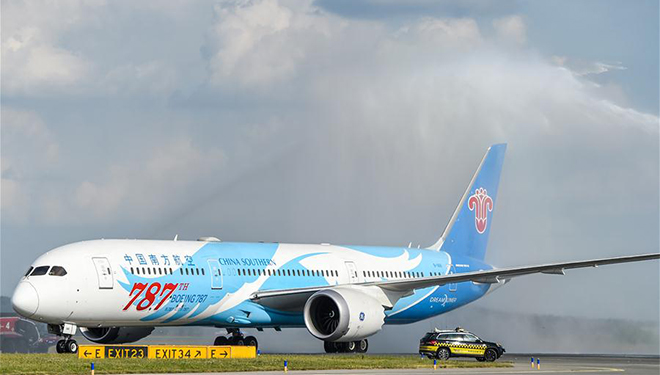 China Southern Airlines richtet Flugstrecke Guangzhou-Ürümqi-Wien ein