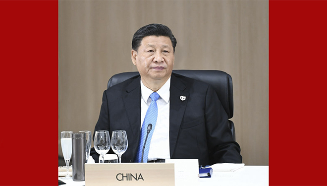 Xi fordert die G20 auf, gemeinsam eine qualitativ hochwertige Weltwirtschaft aufzubauen