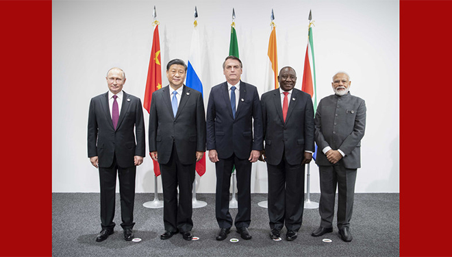 Xi nimmt am BRICS-Führungstreffen am Rande des G20-Gipfeltreffens in Osaka teil