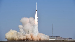 Chinas neue Trägerrakete Smart Dragon-1 startet vom Jiuquan Satellitenstartzentrum