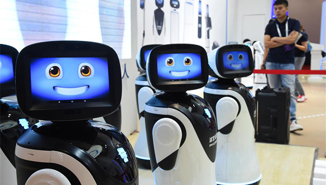 Welt-Roboter-Konferenz 2019 in Beijing eröffnet