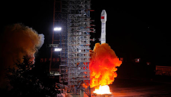 China sendet zwei neue BeiDou-Satelliten