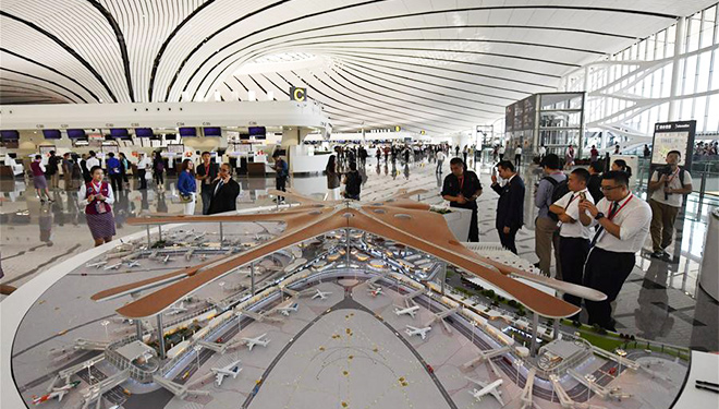 Internationaler Flughafen Daxing in Beijing in Betrieb genommen