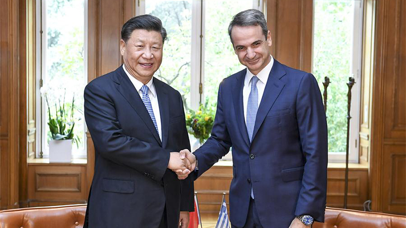 Xi führt Gespräche mit griechischem Premierminister in Athen