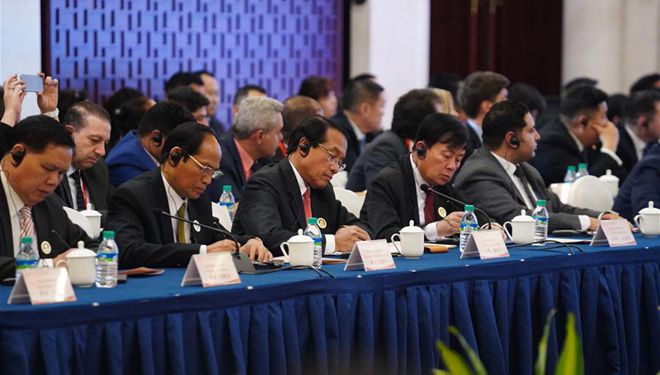 Ausländische Delegierte nehmen an Pressekonferenz über wichtigste Ergebnisse der Schlüsselsitzung der KPCh in Jiangxi teil