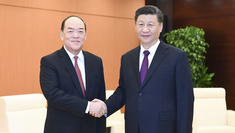 Xi: Zentralregierung unterstützt Arbeit des Chief Executive von Macau in vollem Umfang