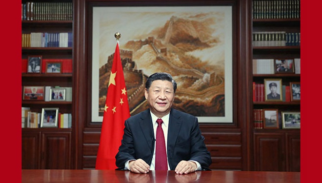 Staatspräsident Xi hält Neujahrsansprache für das Jahr 2020